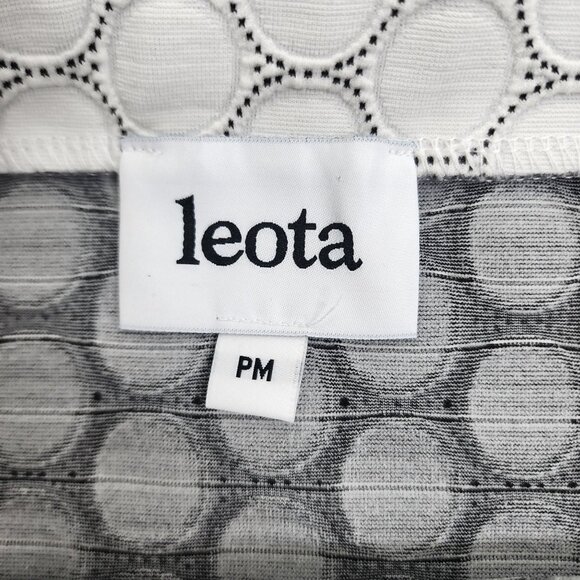 Leota Skirt Circle Print Women's Size PM‎ Nylon Polyester Spandex Blend - Picture 5 of 6